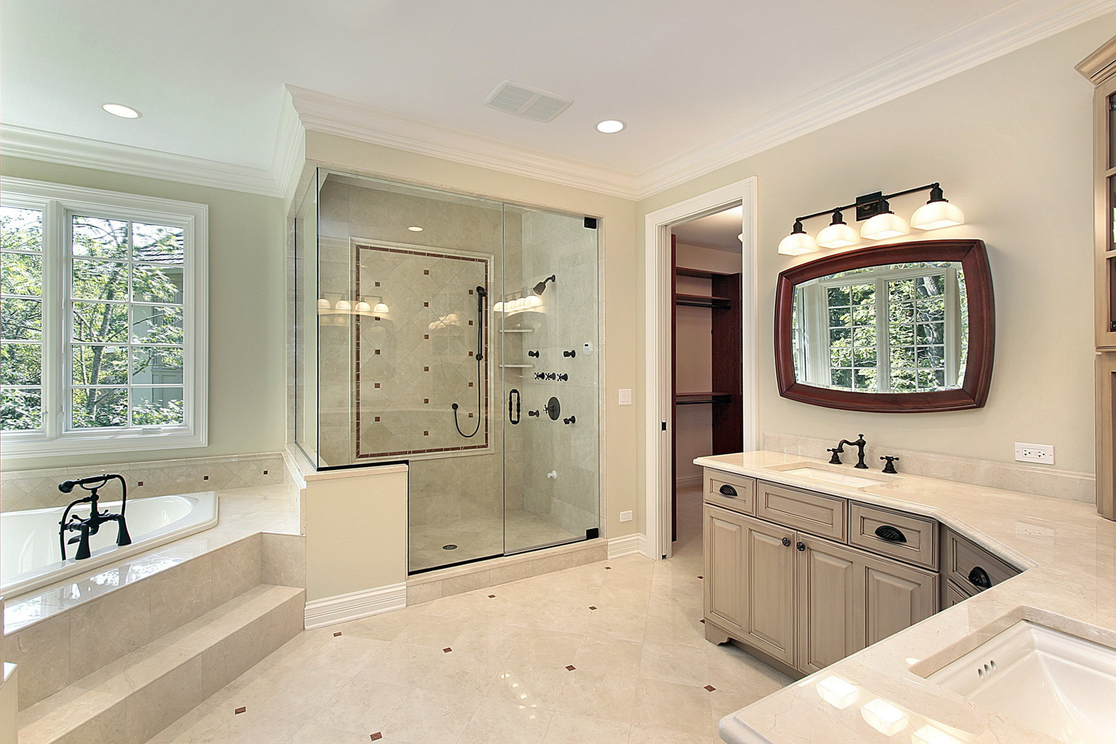 clear cut glass bath | Custom Glass