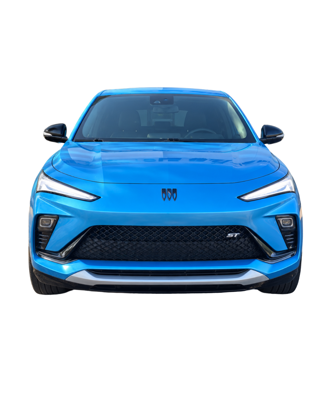 5-year-full-front-ppf-clear-cut-glass-tint Blue Buick sedan with 5-year full front paint protection film at Clear Cut Glass & Tint